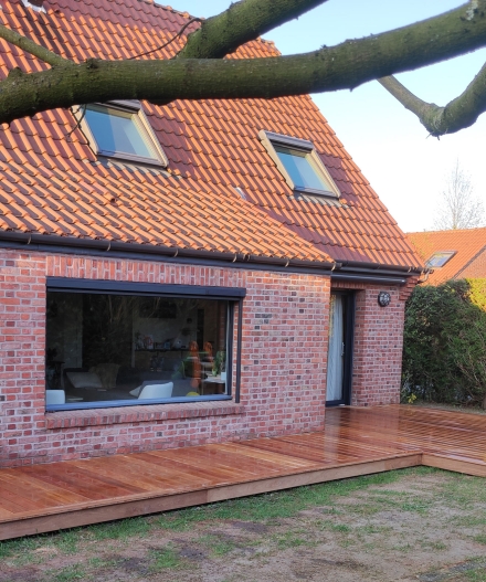 Terrasses en bois PÉRICHARPENTE, Gwenaël Périchart, artisan charpentier depuis 25 ans dans la construction bois et la charpente