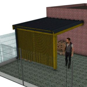 dessin de conception abri buche