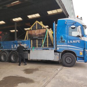 Transport de charpente